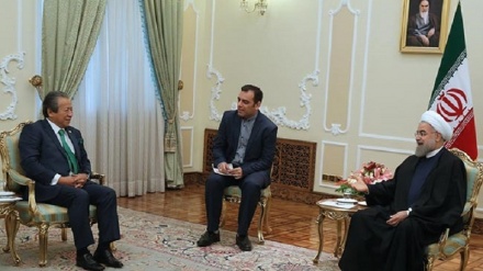 הנשיא רוחאני קיבל את פני שר החוץ המלזי