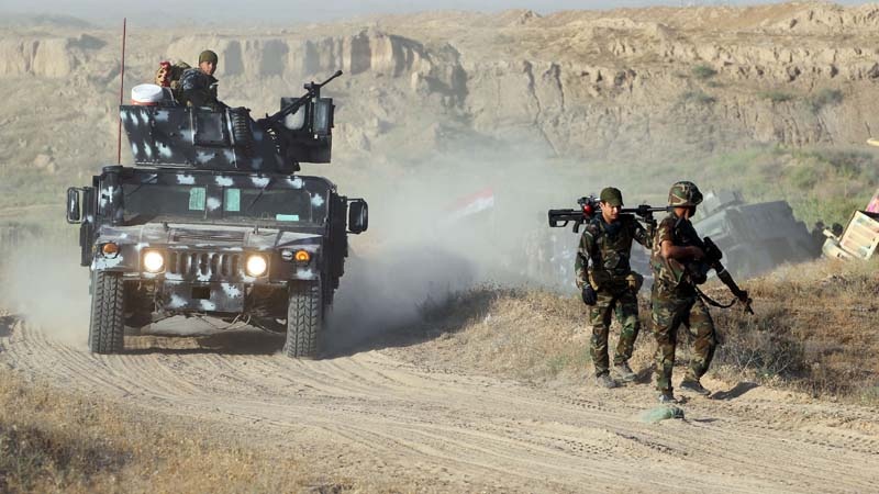 Irak ordusu Musul'da ilerlemesini sürdürüyor
