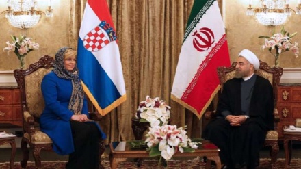 Croatia president begins landmark Iran visit
