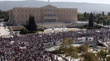 Grčki parlament pod opsadom demonstranata