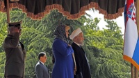 Presiden Hassan Rouhani dan Presiden Kolinda Grabar-Kitarovic