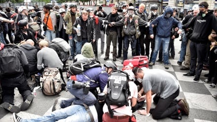 Manifestação em Paris: 26 feridos e vários detidos