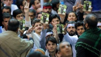 Warga Iran di peringatan hari wafat Imam Khomeini ra