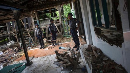 Myanmar Kirim Pasukan ke Lokasi Serangan di Bago