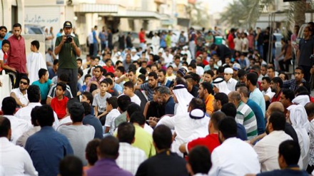 Maandamano ya wananchi wa Bahrain kuonyesha mshikamano na Sheikh Issa Qassim 