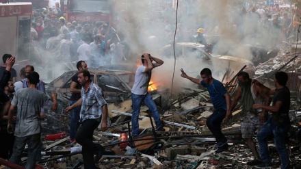 レバノン東部で爆弾テロ、１９名が死傷
