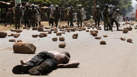 Two killed in Kenya as police, protesters clash ahead of election