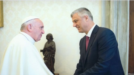 Thaci traži od pape Franje da Vatikan prizna Kosovo 