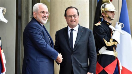 Zarif Ya Gana Da Manyan Jami'an Gwamnatin Kasar Faransa A Birnin Paris