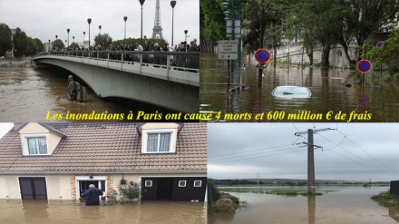 Les inondations à Paris ont causé 4 morts et 600 million € de frais