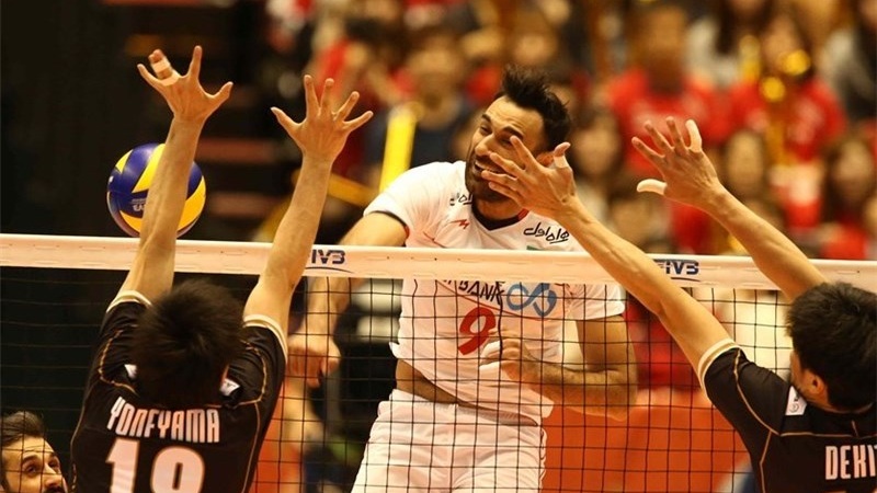 صعود ملی‌پوشان والیبال ایران به مرحله نهایی مسابقات آسیایی