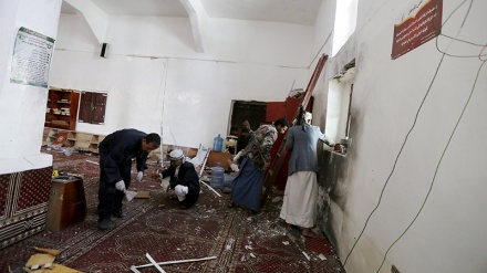 サウジアラビアが、イエメン北部のモスクを空爆