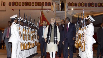 भारतीय प्रधान मंत्री का अफ़्रीक़ी देशों का दौरा