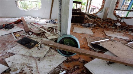 Myanmar police arrest 5 in connection with mosque burning