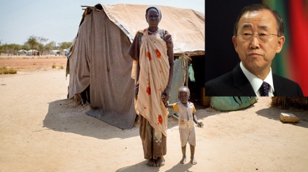 Ban Ki-moon i shqetësuar në lidhje me gjendjen humanitare në Sudanin Jugor