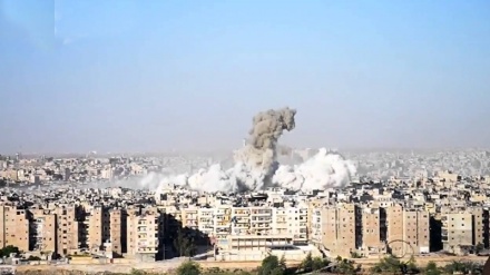 Halep'teki askeri tesisatta patlama