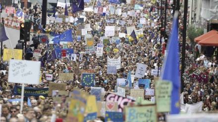 Decenas de miles de personas marchan en Londres contra el ‘Brexit’