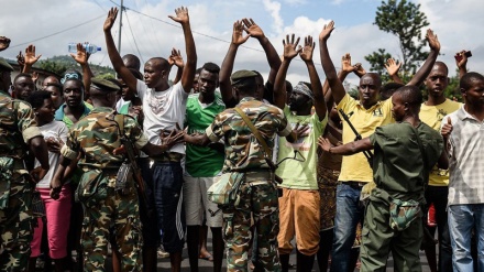 Zanga-Zangar 'yan burundi a gaban Ofishin Jakadancin Faransa