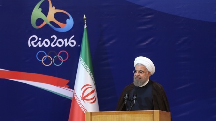 イラン大統領、リオ五輪に派遣するイラン選手団はイランの平和のメッセージを伝える」