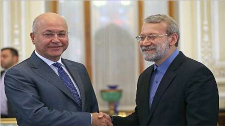 Laricani, İran'ın Irak'ta Ulusal Birlik Sürecini Desteklediğini Bildirdi