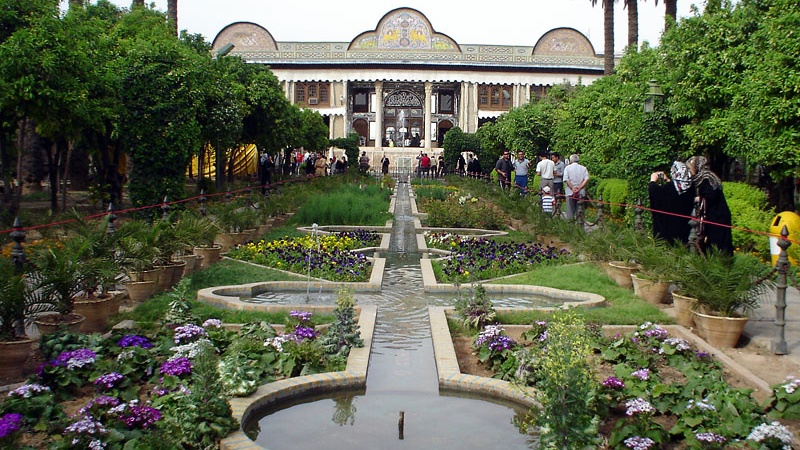 イラン式の庭園