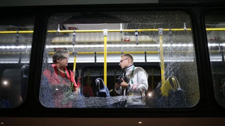 Qellohet me arme autobusi i gazetareve ne Rio