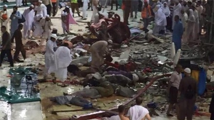 Arábia Saudita está sabotando o caso de acidente mortal na queda de guindaste em Meca 