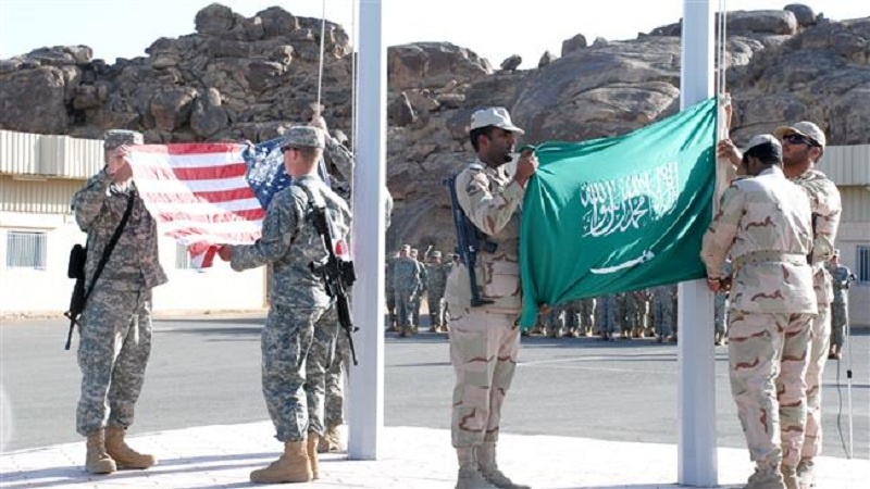 tentara AS dan Saudi