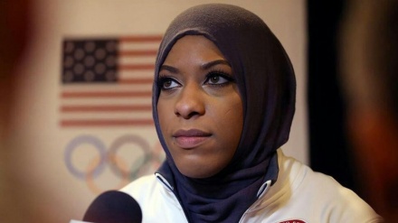 تاکید ورزشکار مسلمان آمریکایی بر داشتن حجاب در بازی های المپیک