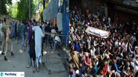 कश्मीर में सत्ताईसवें दिन भी प्रदर्शन 100 प्रदर्शनकारी घायल, सड़कों पर पढ़ी गई नमाज़