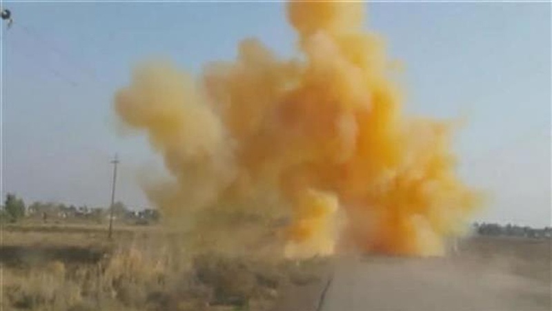 استفاده داعش از سلاح های شیمیایی در شمال عراق 