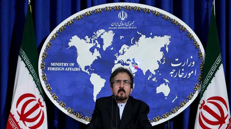 ईरानी विदेश मंत्रालय के प्रवक्ता बहराम क़ासेमी