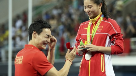 Rio-2016: Venceu medalha… e logo de seguida foi pedida em casamento