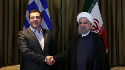 イラン大統領がギリシャ首相と会談