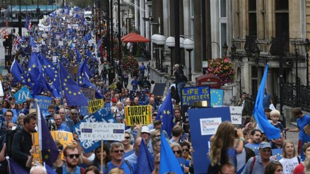 Demonstrations held across UK against Brexit