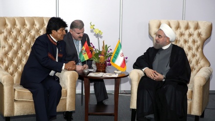 Rais Rouhani afanya mazungumzo na Marais wa Bolivia na Ecuador 