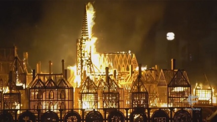 Londoners mark 350th anniversary of Great Fire of London