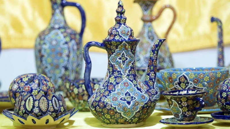 イラン国ペルシャ工芸品-