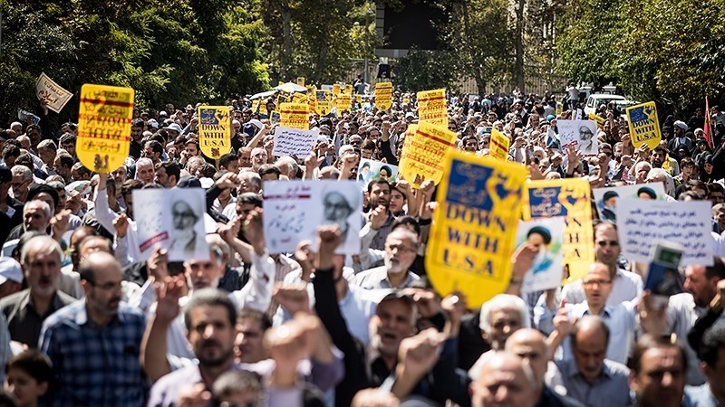 Iran: manifestazioni di protesta contro i crimini dell'Arabia saudita