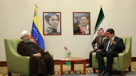 El presidente de Venezuela se reunió con Hasan Rohani