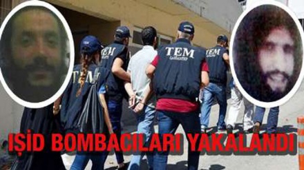 Aranan 3 IŞİD'li, eylem hazırlığında yakalandı