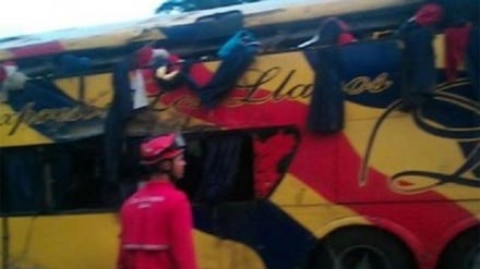 Acidente de ônibus deixa 11 mortos e 14 feridos no leste da Venezuela