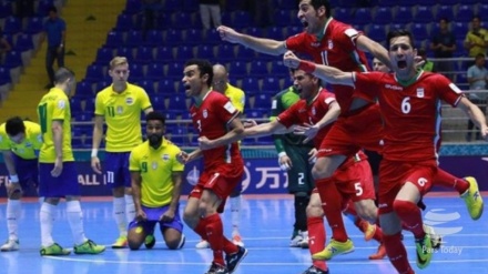 Timnas Futsal Iran Tundukkan Brazil