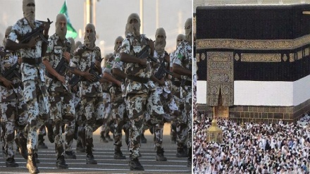 Arabia, parata militare prima dell'annuale Hajj