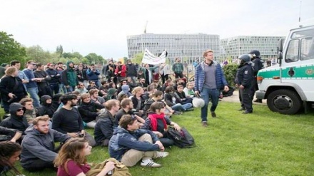 Berlin'de Suudi rejimi aleyhinde gösteri 