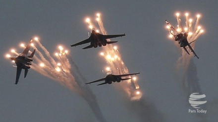 中国在太平洋上空进行演练