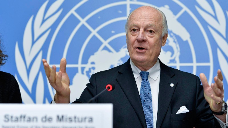 De Mistura: Muhnaliflerin Halep'e roket saldırısı savaş cinayetidir