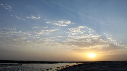 Pemandangan Indah Rawa Gavkhouni Iran