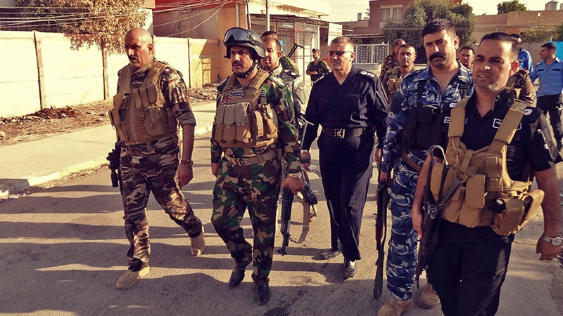 تسلط کامل ارتش عراق بر شهر کرکوک این کشور 