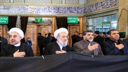 Rohani Ya Halarci Taron Ashura A Kudancin Tehran